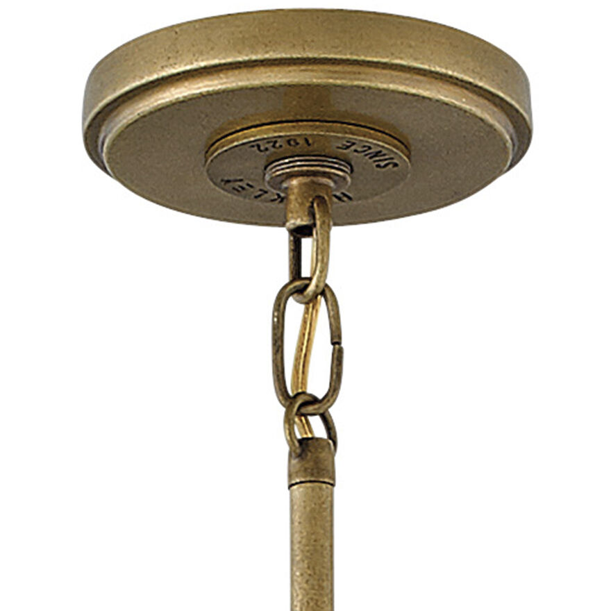 Cartwright 1 Light 11.5 inch Rustic Brass with Oil Rubbed Bronze Indoor Pendant Ceiling Light