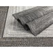 Azalea 108 X 72 inch Medium Gray Rug in 6 x 9 Oval, Oval
