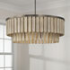 Jada 6 Light 30 inch Dark Brass Pendant Ceiling Light