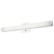 Jane-Slim LED 24 inch Chrome Vanity Light Wall Light