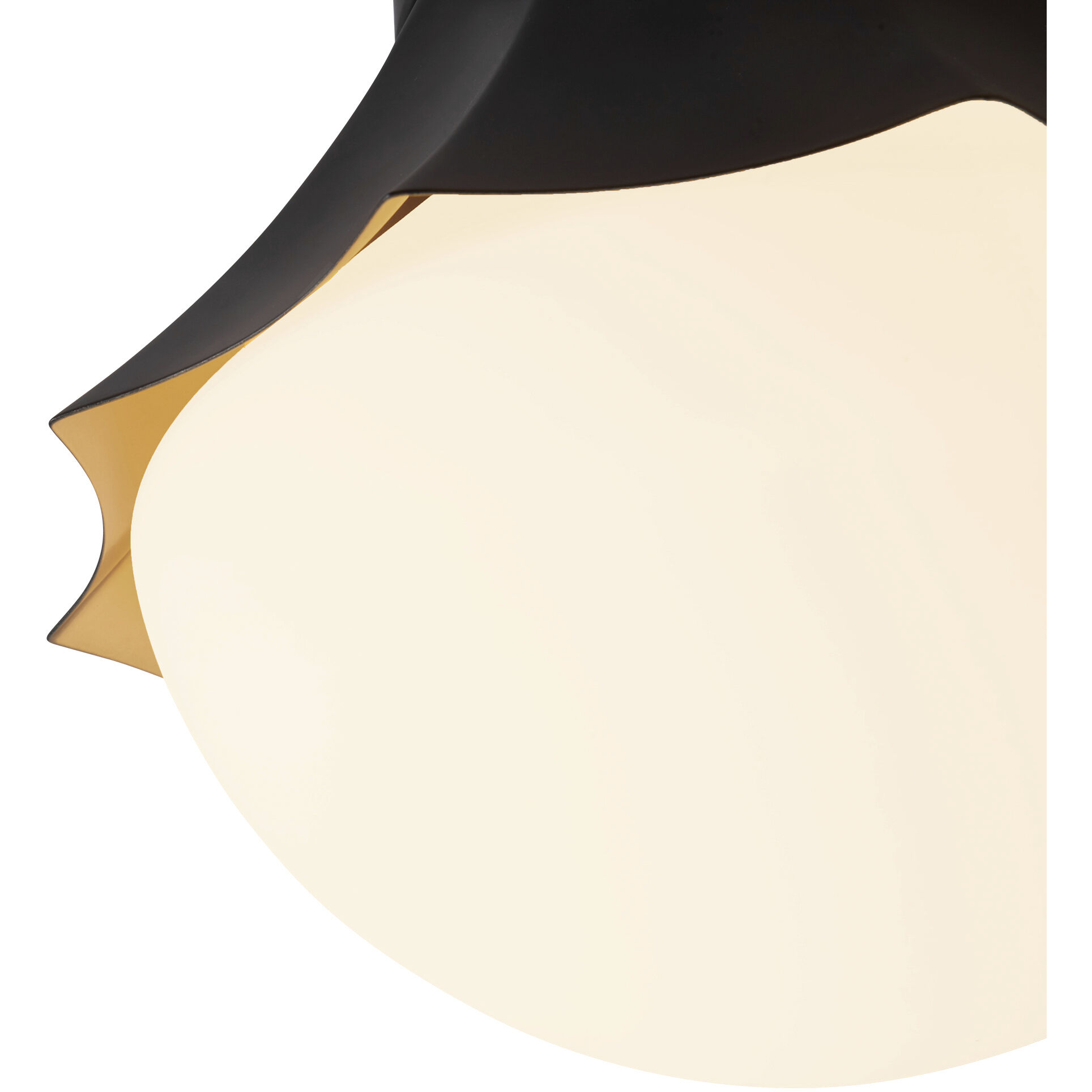 Alora Mood Shelton 1 Light 11.38 inch Matte Black Semi-Flush Mount Ceiling Light