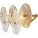 Sue Anne 2 Light 21.75 inch Gold Vanity Light Wall Light