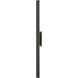 Stylet LED 72 inch Sand Black Outdoor Wall Light