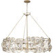 Ethereal Rose 8 Light 40.25 inch Havana Gold Ombre Chandelier Ceiling Light
