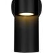 Hugo LED 14 inch Sand Black Outdoor Wall Sconce
