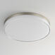 Edge LED 11 inch Satin Nickel Flush Mount Ceiling Light