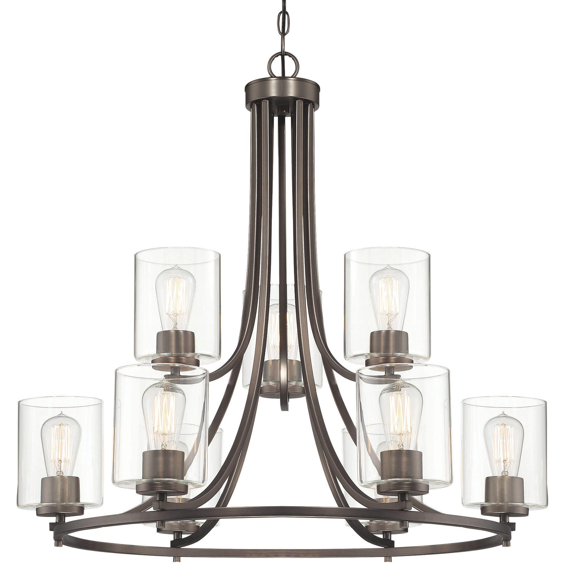 Liam 9 Light 30.00 inch Chandelier