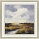 Waterside Blue and Brown and Multi and Rust Framed Art
