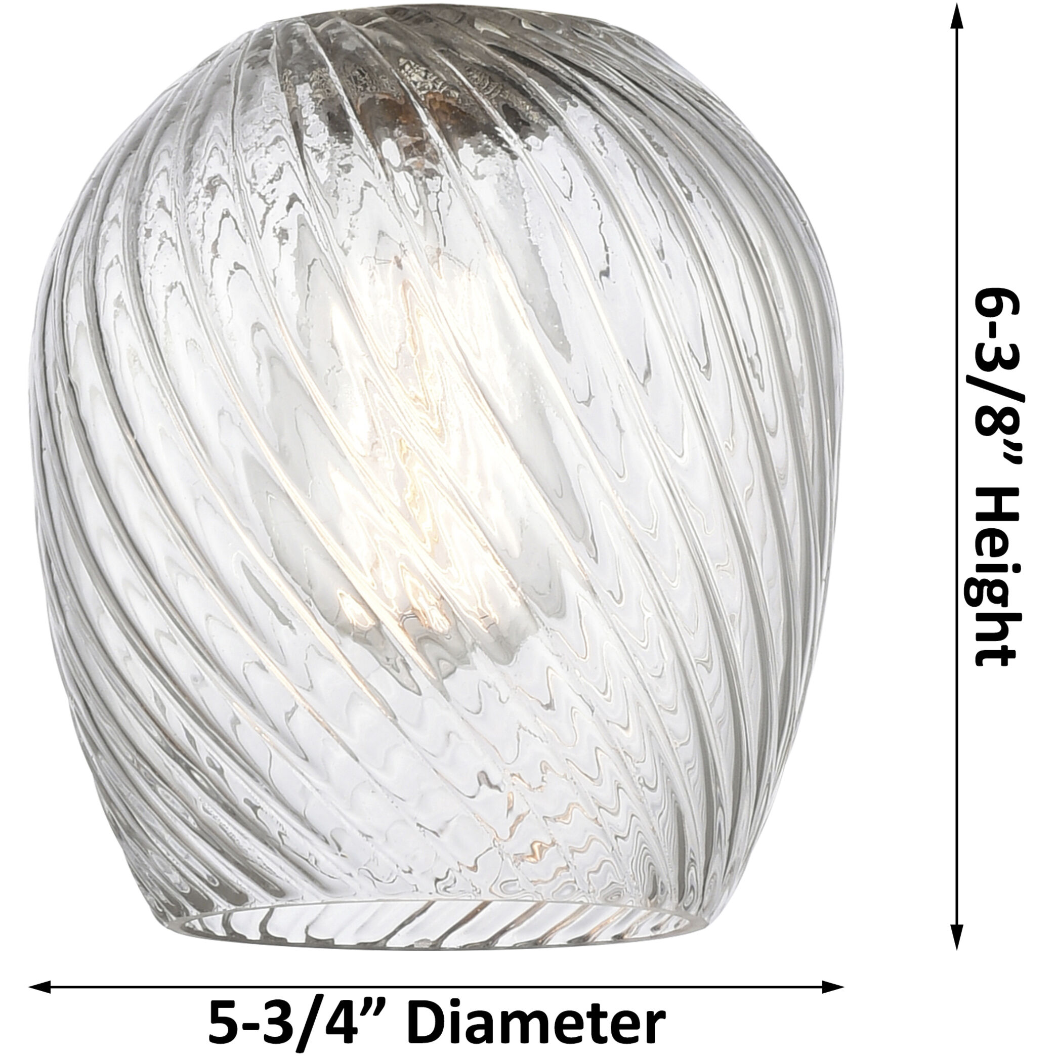 Ballston Salina 1 Light 5 inch White and Polished Chrome Mini Pendant Ceiling Light, Ballston