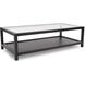 Dumas 55.25 X 16 inch Nickel Coffee Table