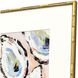 Oyster Shells Blue and Green and Pink and Multi Framed Art