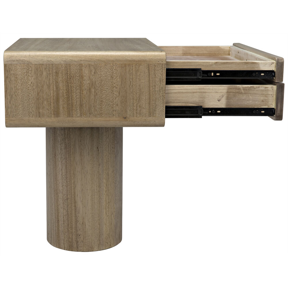 Langford 26 X 25 inch Washed Walnut Side Table