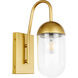 Kace 1 Light 4.8 inch Brass Wall sconce Wall Light