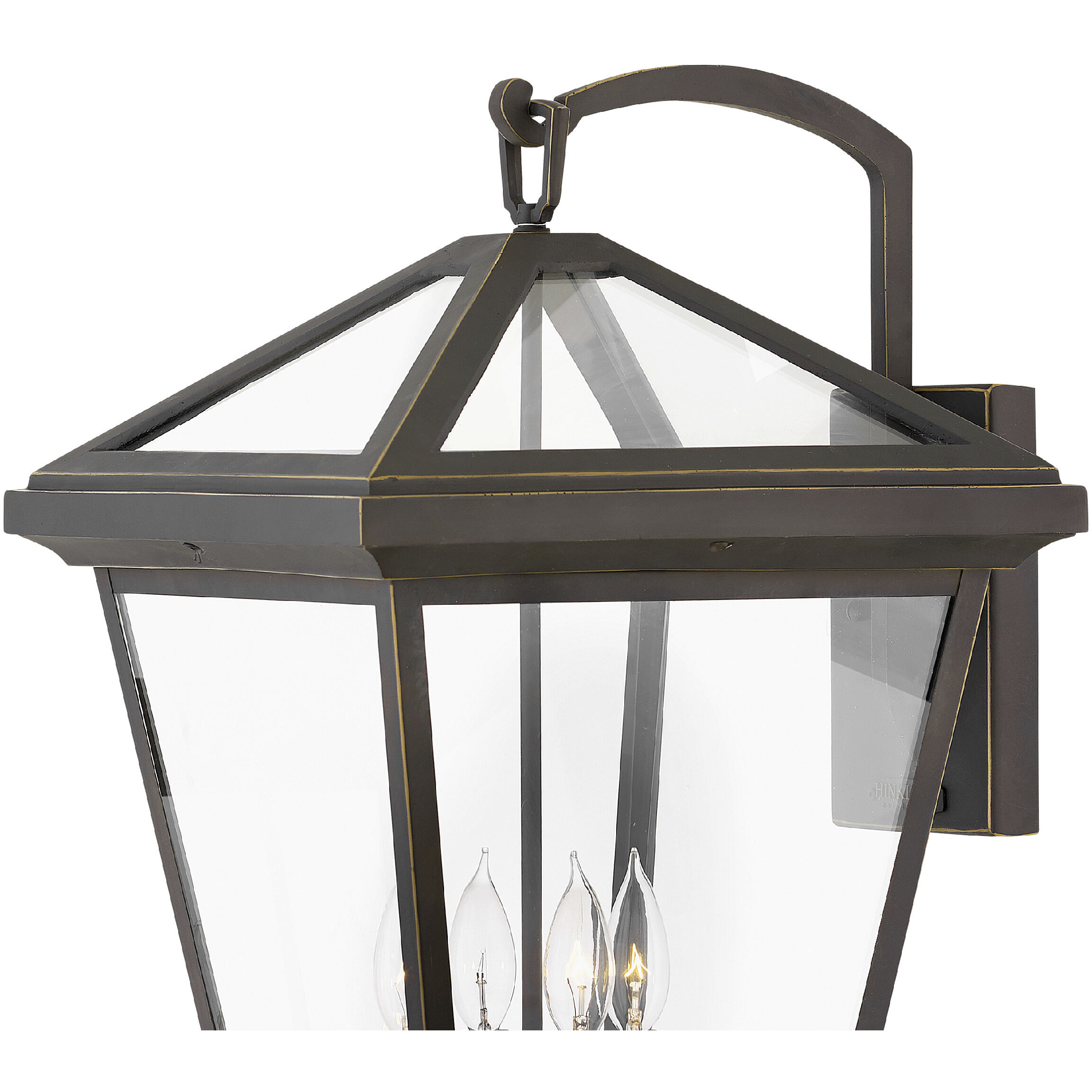 Estate Series Alford Place Outdoor Wall Mount Lantern in Oil Rubbed Bronze, Non-LED, Extra Large