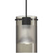 Scope 1 Light Black Cord Pendant Ceiling Light