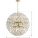 Bloome 12 Light 30 inch Legacy Brass Pendant Ceiling Light