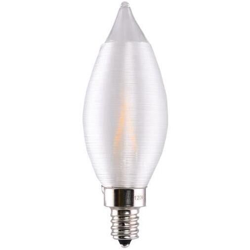 Lumos LED CA11 Candelabra E12 4 watt 120V 2700K Light Bulb