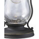 Farmstead 1 Light 6 inch Matte Black Outdoor Pendant