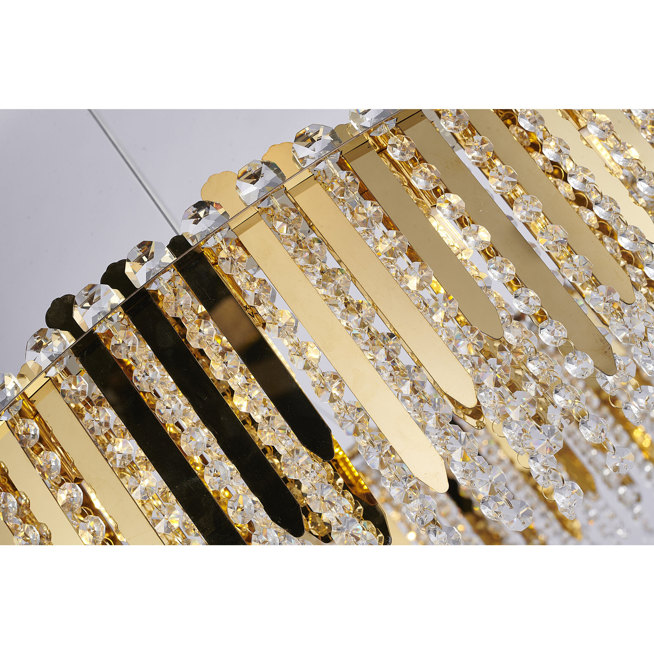 Canada 12 Light 24 inch Gold Chandelier Ceiling Light