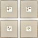 Small Grandeur Brown and Beige and Black and Neutral Framed Art