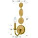 Layla Bath Sconce Wall Light in Antique Gold
