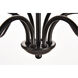 Rohan 6 Light 36 inch Matte Black Chandelier Ceiling Light