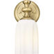 Orion 1 Light 4.75 inch Modern Gold Wall Sconce Wall Light