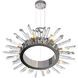 Thorns 8 Light 25 inch Polished Nickel Chandelier Ceiling Light