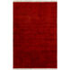 Evergreen 180 X 144 inch Burgandy Handmade Rug in 12 x 15
