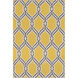 Rivington 72 X 48 inch Yellow and Neutral Area Rug, Wool