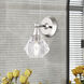 Brussels 1 Light 7 inch Polished Nickel Crystal Single Sconce Wall Light