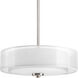 Invite 3 Light 15 inch Brushed Nickel Semi-Flush Mount Convertible Ceiling Light