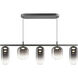 Refrax LED 5.5 inch Matte Black Pendant Ceiling Light