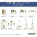Vertex 4 Light 29 inch Brushed Gold Bath Light Wall Light