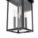 Sheridan 4 Light 17 inch Black Outdoor Wall Sconce