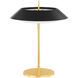 Westport 23.25 inch 8.00 watt Aged Brass and Soft Black Table Lamp Portable Light