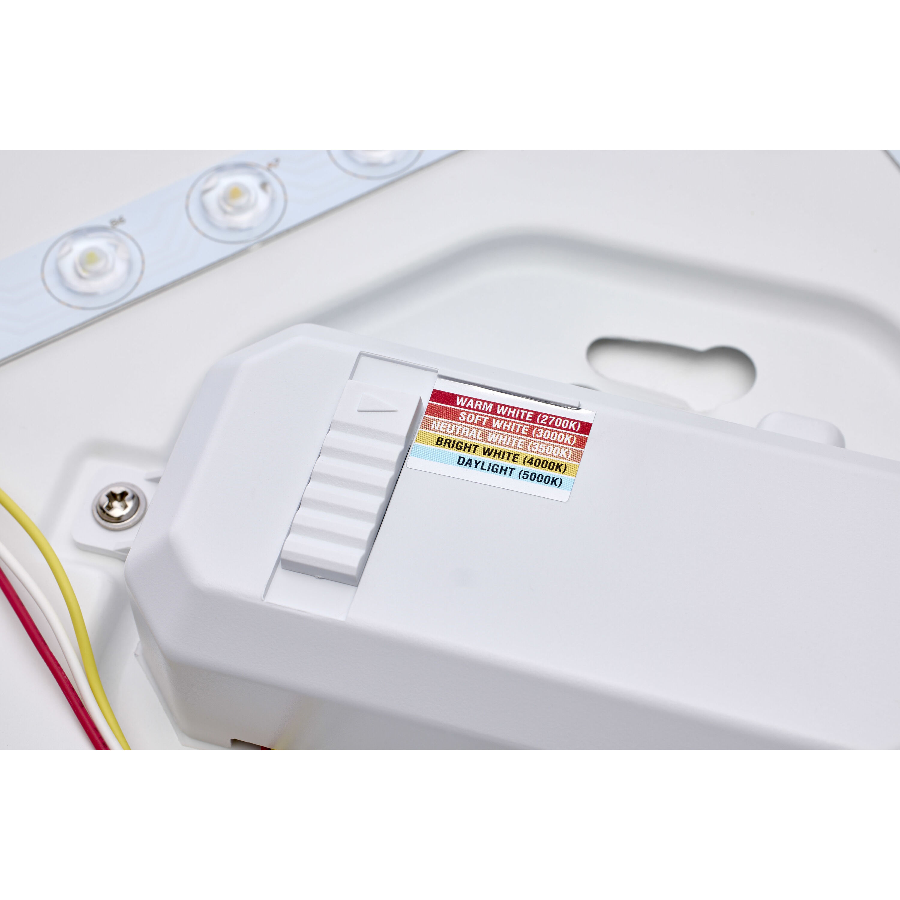 Selene LED 16.61 inch White Flush Mount Ceiling Light