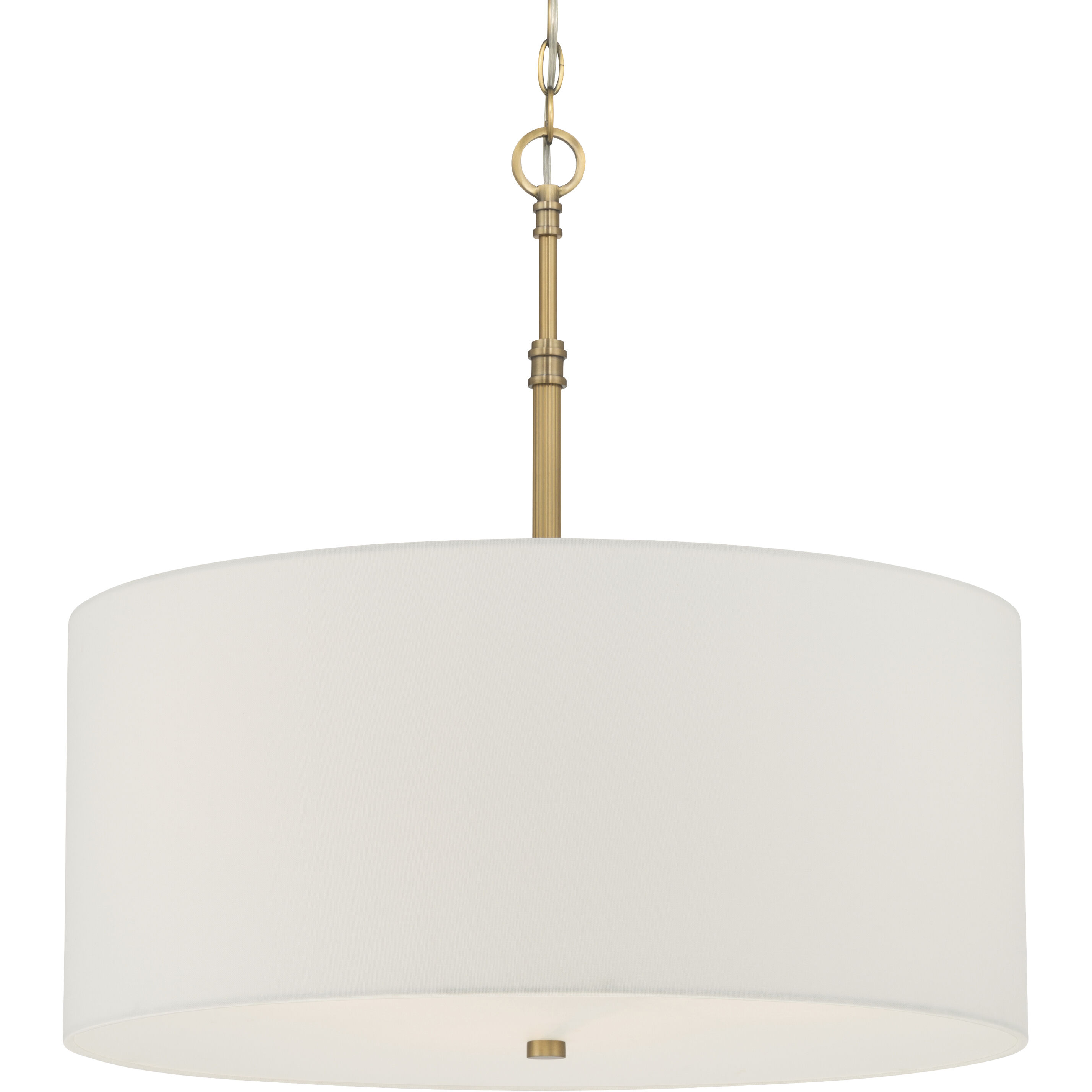 Molvene 3 Light 24 inch Legacy Brass Pendant Ceiling Light