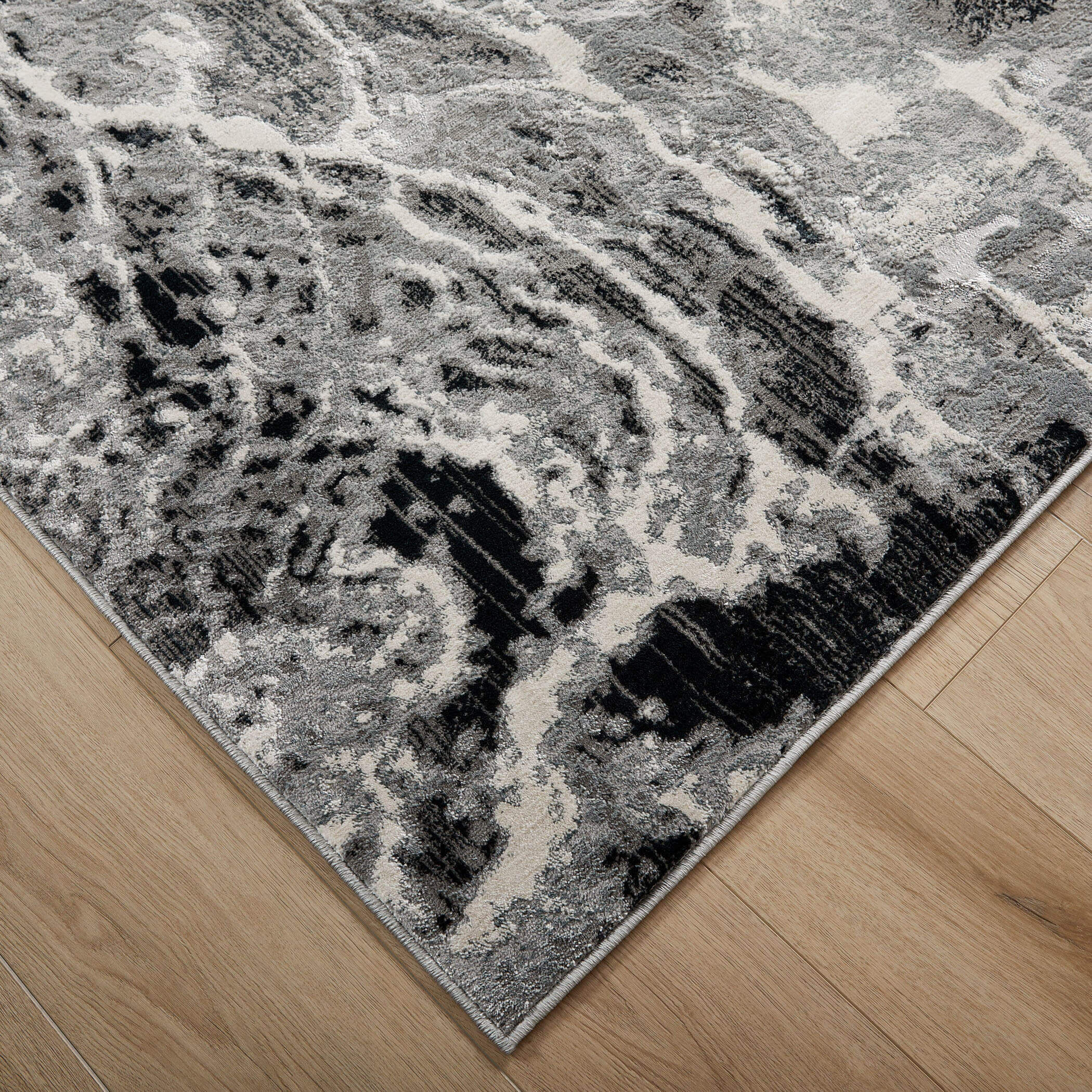 Artema 90 X 63 inch Grey Rug in 5 x 7