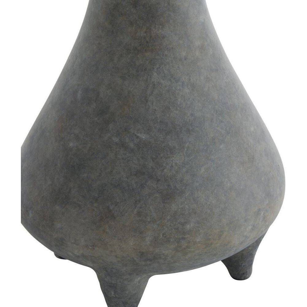 Granada 28 inch 60.00 watt Rhino and Antique Brass Lamp Portable Light