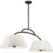 Headington 6 Light 48 inch Coal Island Light Ceiling Light