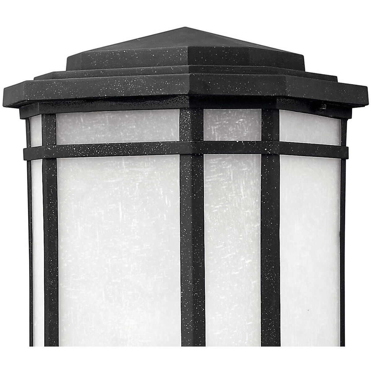 Cherry Creek 1 Light 22.25 inch Vintage Black Outdoor Post Mount Lantern