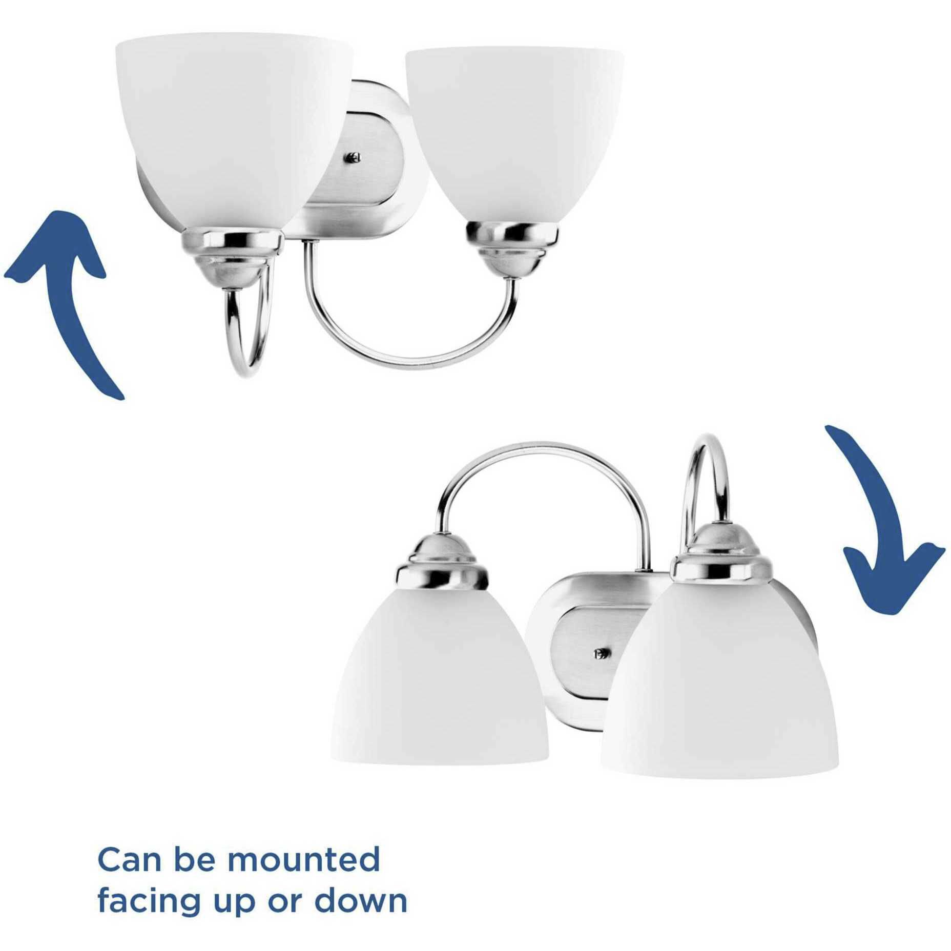 Armstrong 2 Light 13.69 inch Polished Chrome Bath Vanity Wall Light