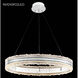 Pearl LED Silver/Pearl Chandelier Ceiling Light