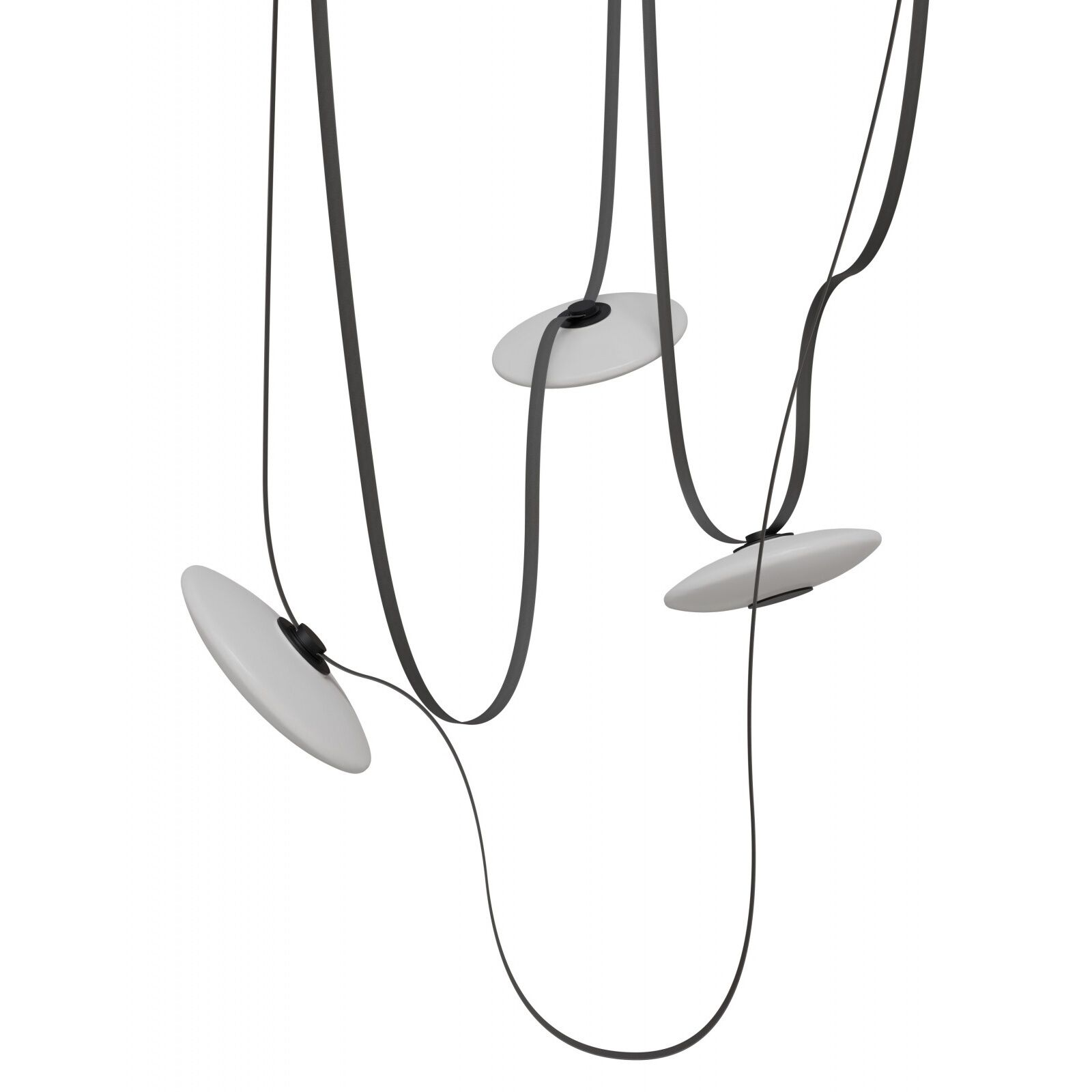 Fremont LED 8.5 inch Black Belt Chandelier Ceiling Light