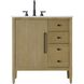 Blakely 32 X 34 inch Linen Oak Bathroom Vanity Cabinet