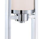 Caesarea 21.5 inch 13 watt Chrome Table Lamp Portable Light