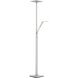 Task Portables 71 inch 25.00 watt Chiseled Nickel Floor Lamp Portable Light