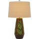 Hanson 29 inch 150.00 watt Cocoa Table Lamp Portable Light