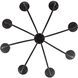 Candle 8 Light 27 inch Rubbed Oil Bronze Chandelier Ceiling Light